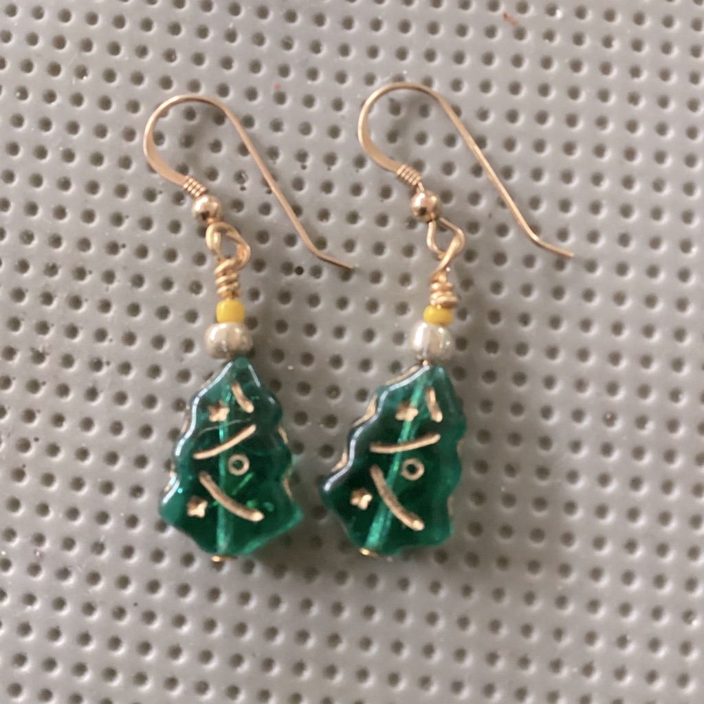 Christmas Tree Earrings